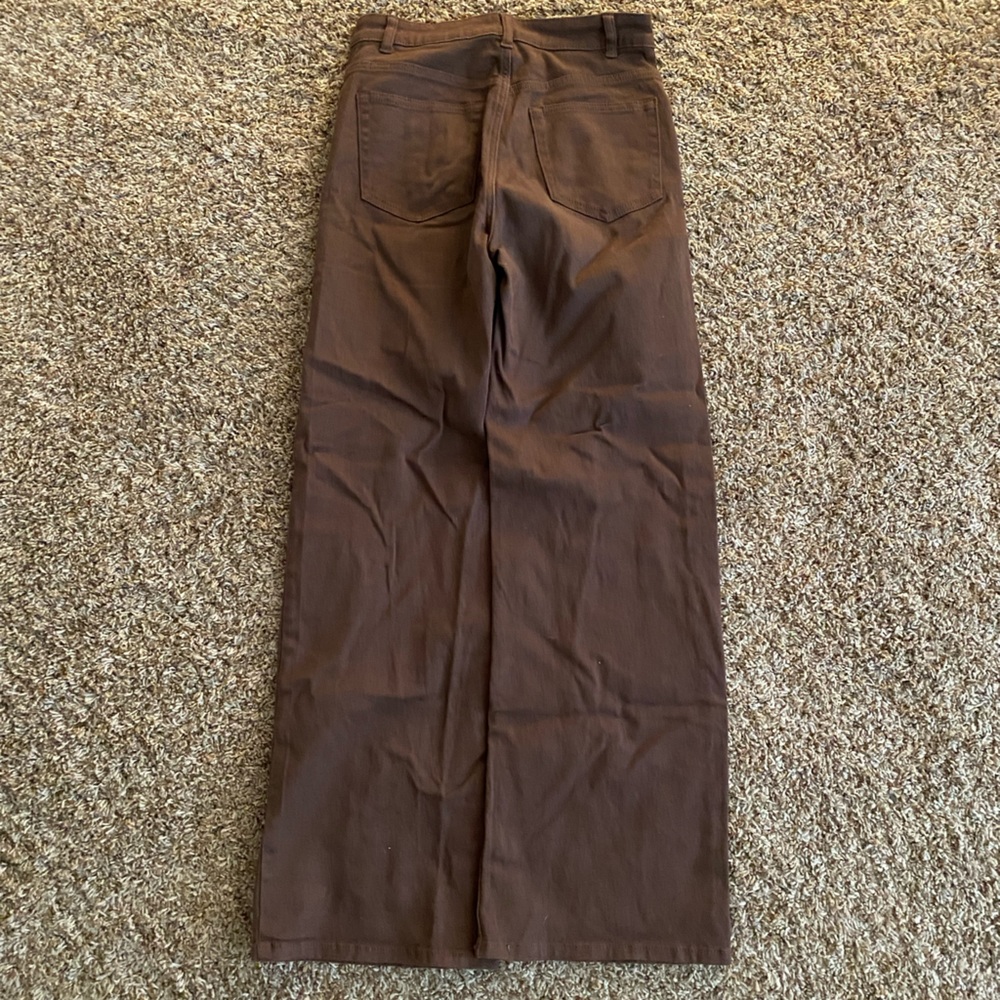 h&m wide leg till pants